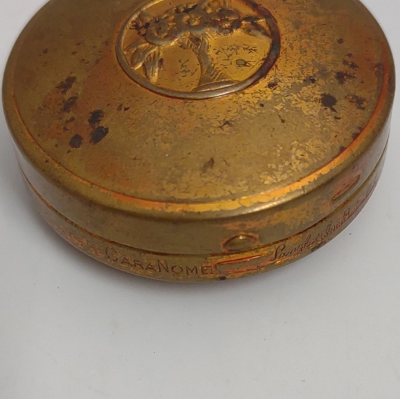 Vintage Antique 1920’s-40’s Cara Nome Langlois Inc Boston Compact Makeup Mirror - Picture 5 of 7